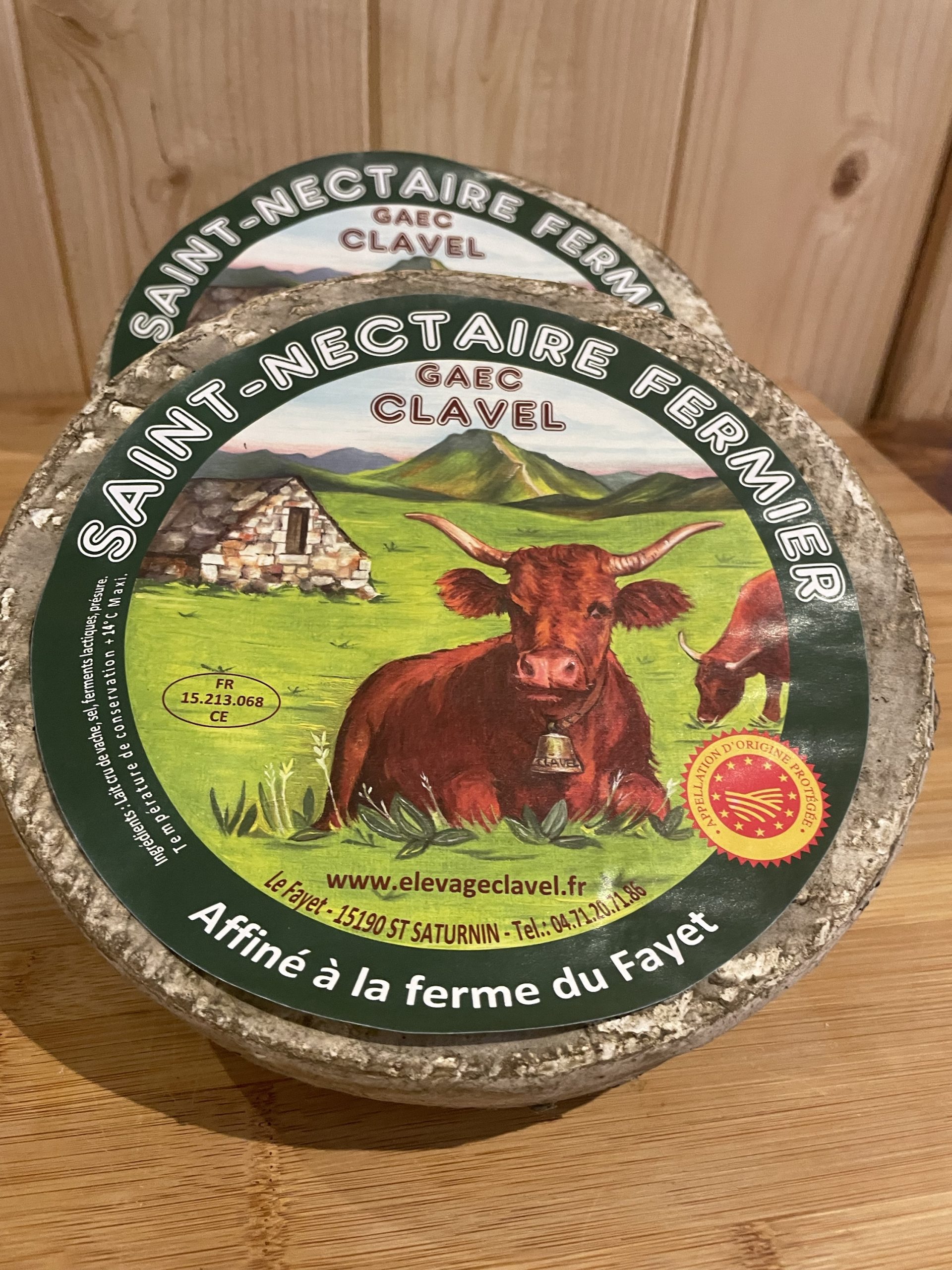 St Nectaire fermier AOP 1/2